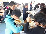 車エビ給食 (4)