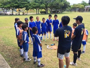 試合前の作戦会議