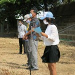 児童代表あいさつ